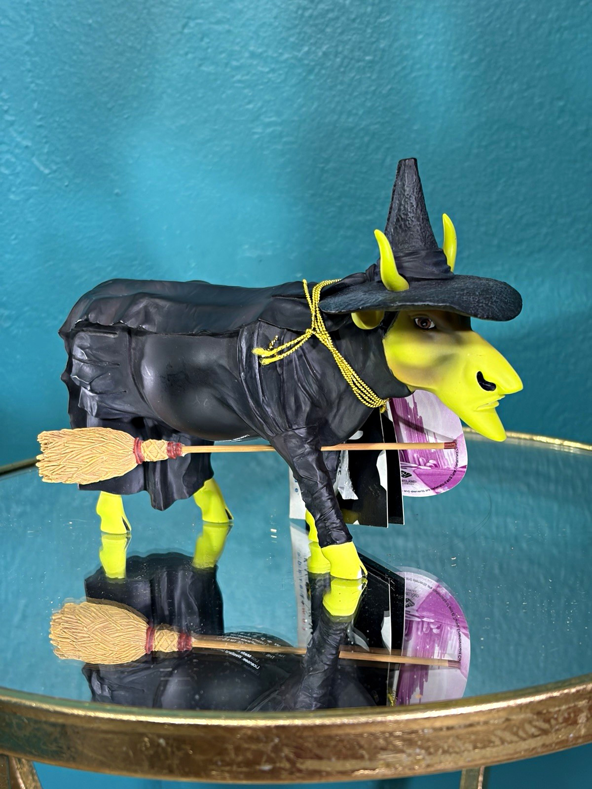 CowParade Wizard of Oz Wicked Witch “Udderly Witched Cow” 2002