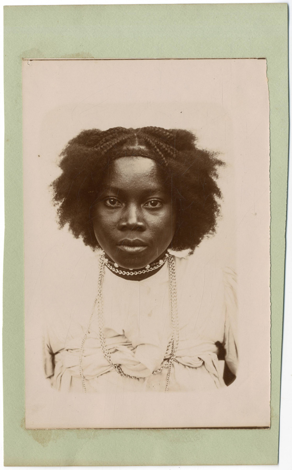Perrot, Madagascar, Sakalave women, vintage print, 13x silver print