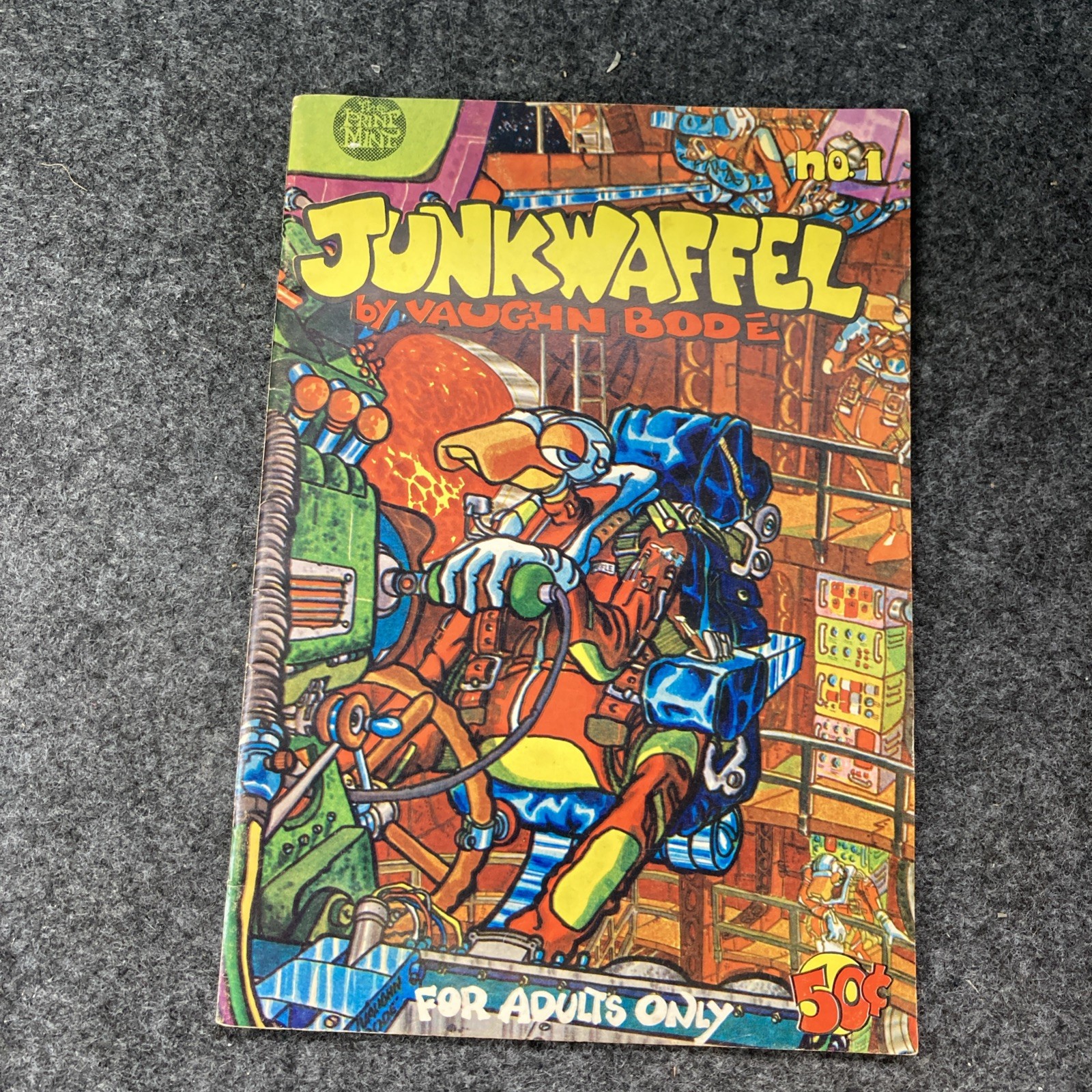 Junkwaffel #1 First Printing (Print Mint January 1972)