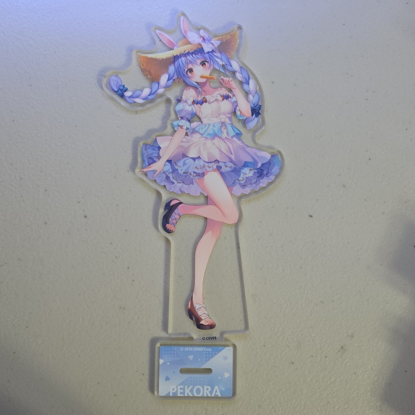 COVER hololive Pekora Acrylic Stand Figure Display Stand 2025 GiGO Prize