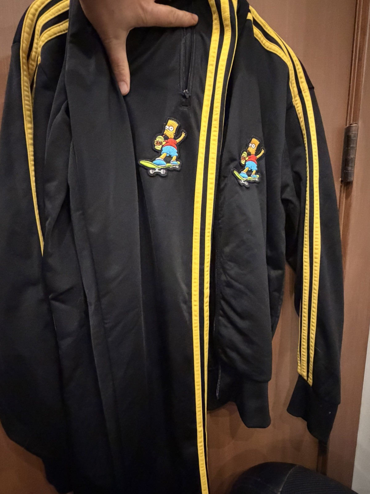 Adidas x The Simpsons Bart Simpson Track Suit Set - Small - Lightly Worn