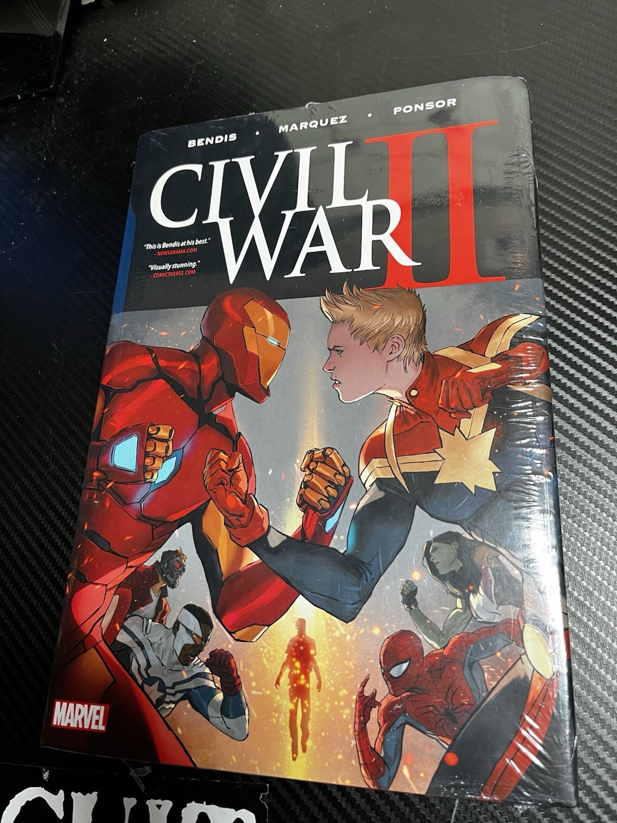 Civil War II Marvel Comics Hardcover 2017 Graphic Novel Hardcover New Sealed
