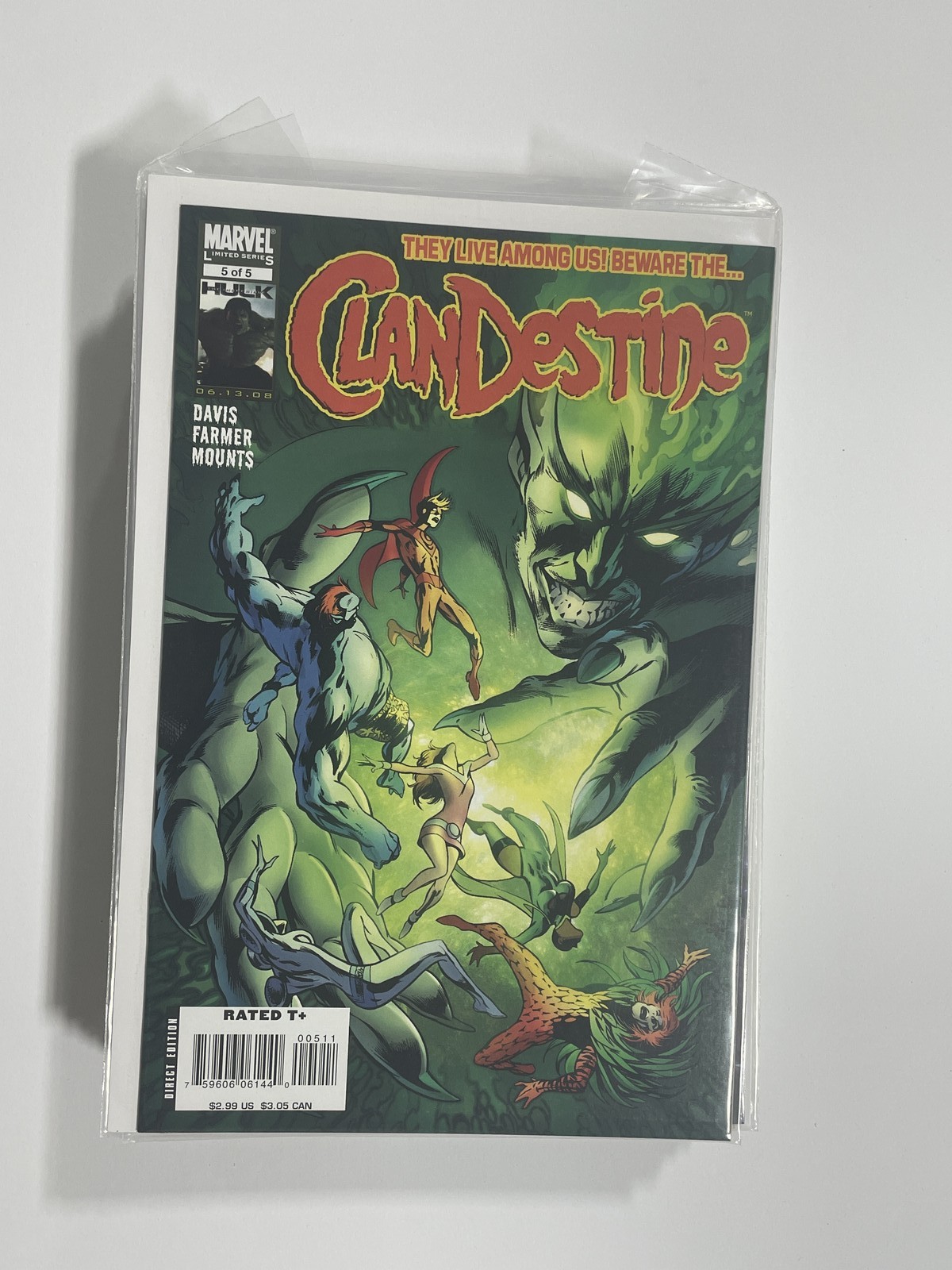 ClanDestine #5 (2008) ClanDestine Mint