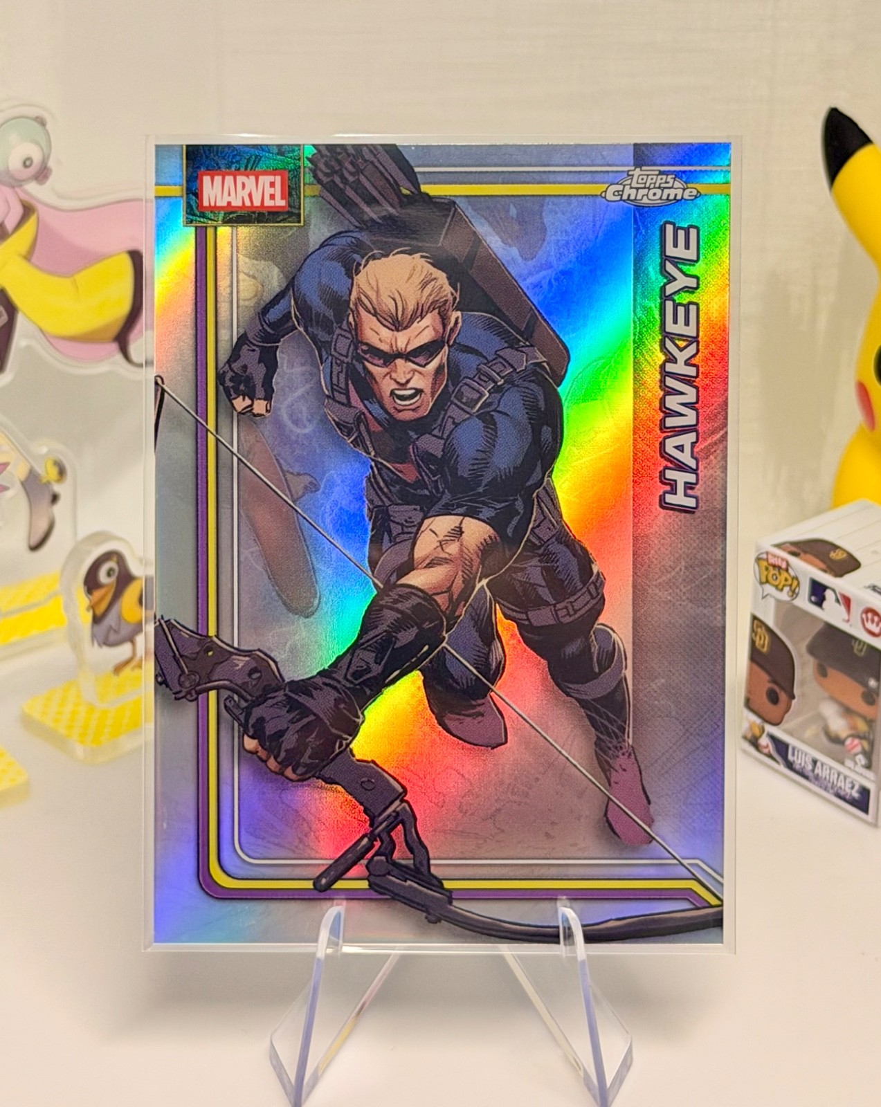 Hawkeye [Refractor] #47 Marvel 2026 Topps Chrome