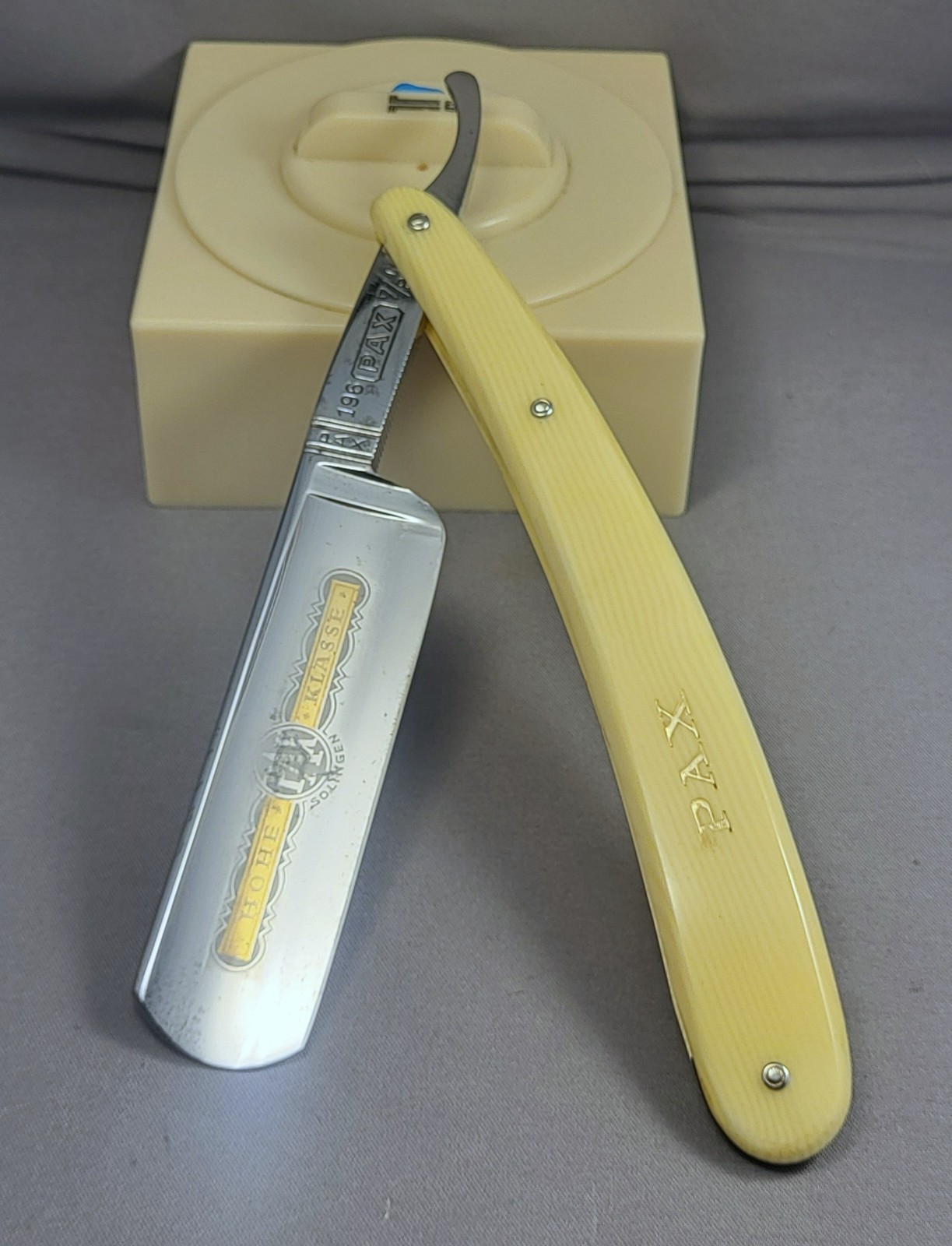 Vintage Restored H. Eicker & Sohne - PAX - Straight Razor - Shave Ready - 7/8