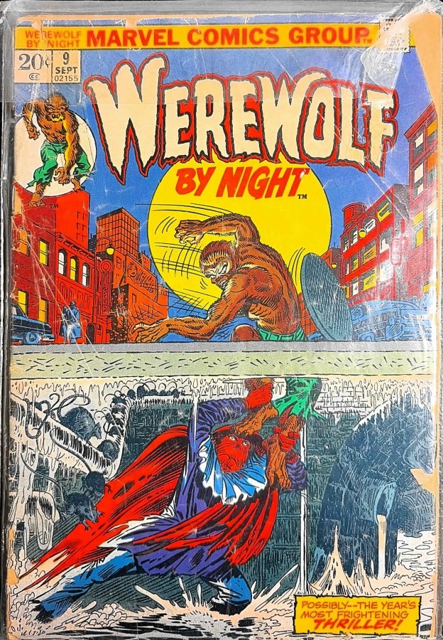 Werewolf by Night #9 (1973) Marvel Tatterdemalion Comic