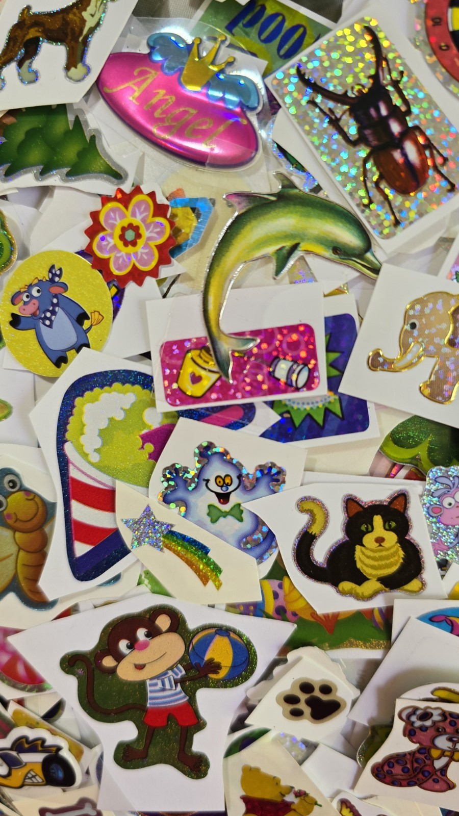 Vintage 90s 2000s Sticker Mystery GRAB BAG Lot-Free Shipping✨️Random Stickers🎉