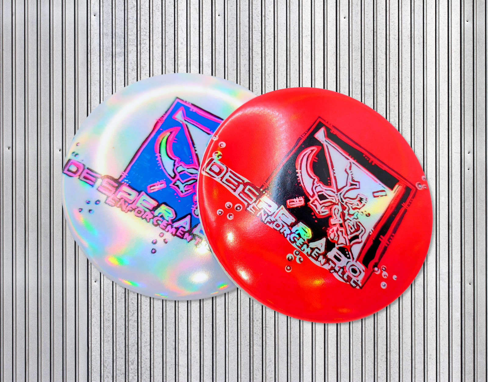 Desperado Logo Magnets (Holographic) – Metal Gear Rising Revengeance 3