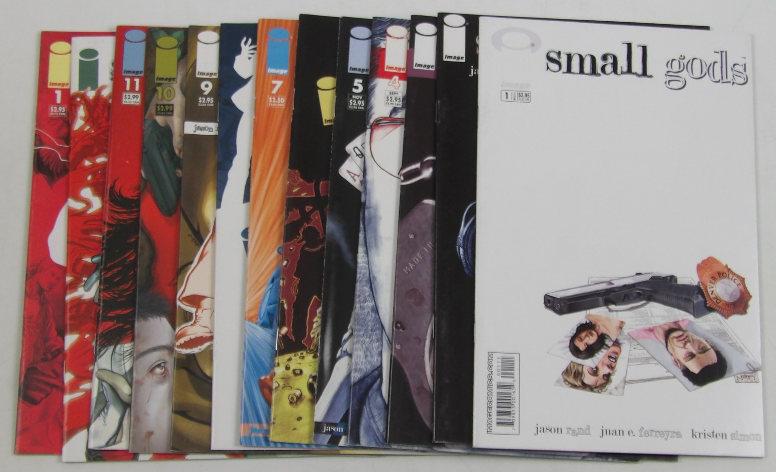 Small Gods #1-12 FN/VF/NM complete series + Special - psychic detective - lot