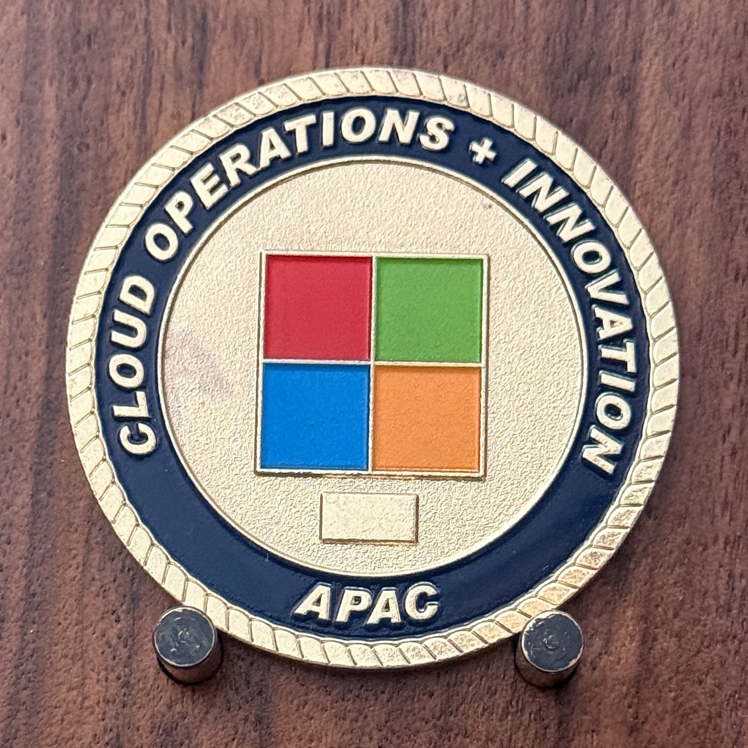 Microsoft APAC Cloud Datacenter Security Challenge Coin  1#50