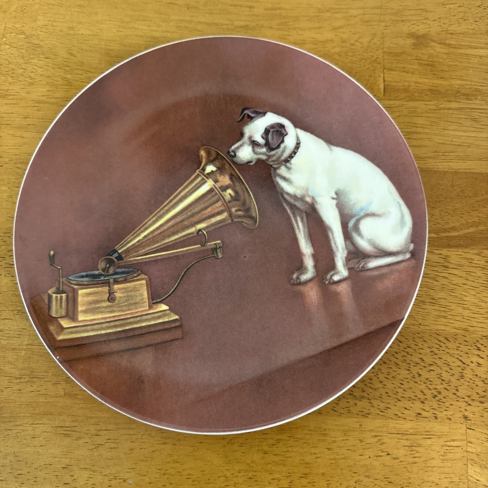 VTG 1980 RCA Nipper Dog “His Master’s Voice” Collector’s Plate 8\