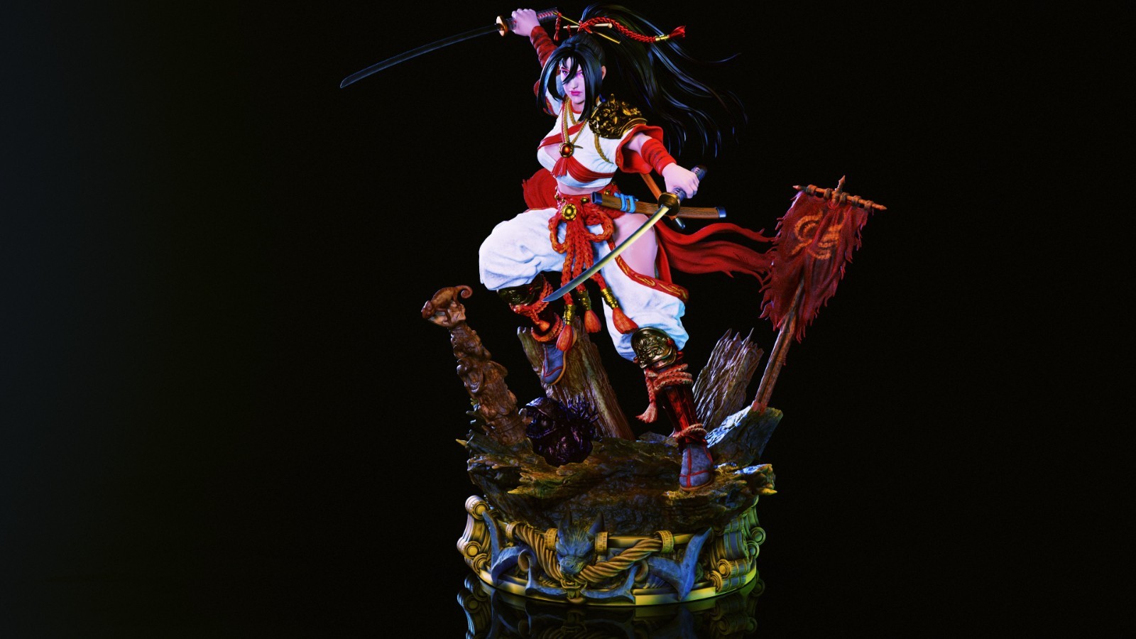 1:6 Momiji Ninja Gaiden Fan Art UNPAINTED Resin Garage Kit