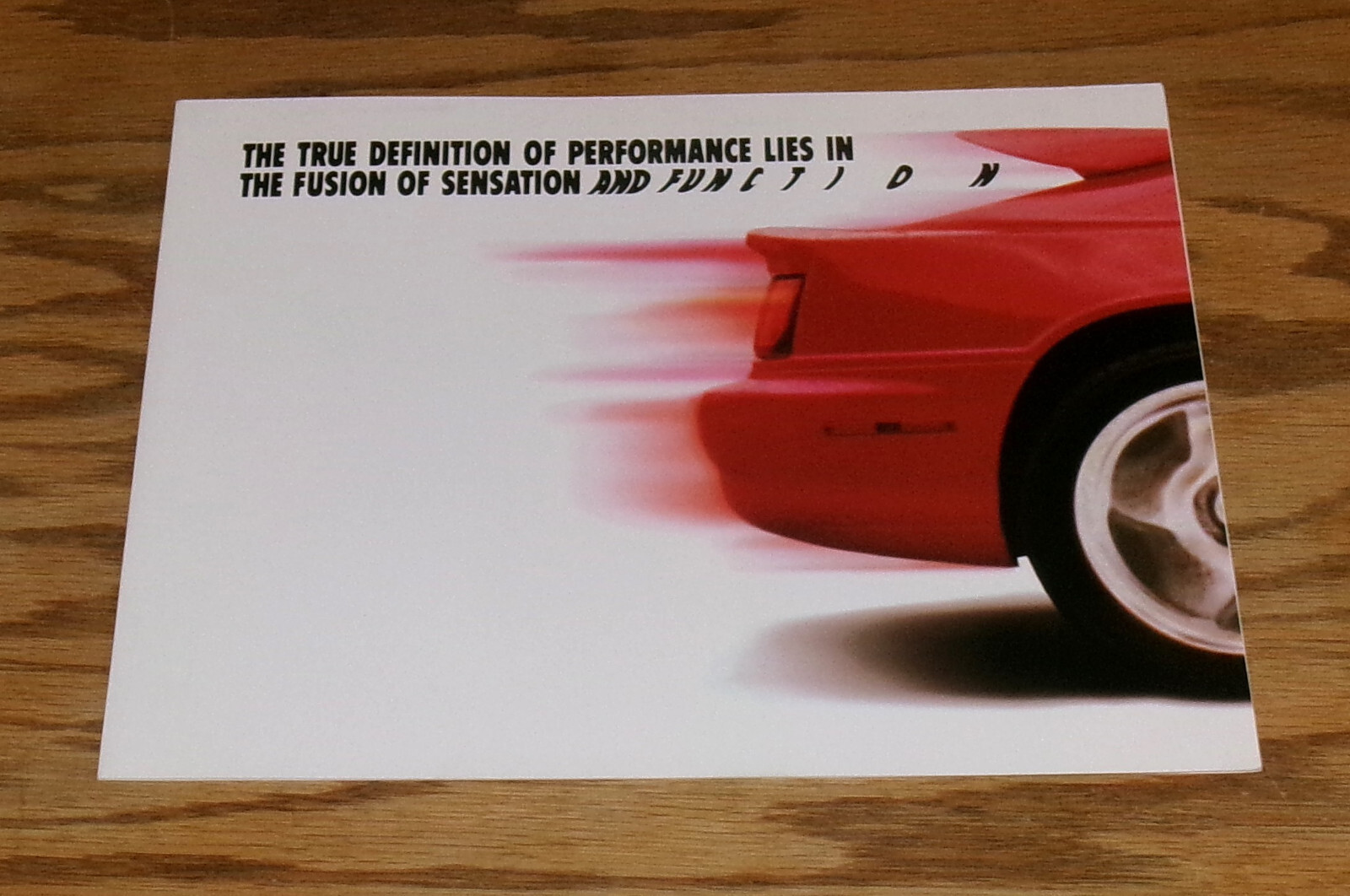Original 1994 Lotus Esprit S4 Foldout Sales Brochure 94