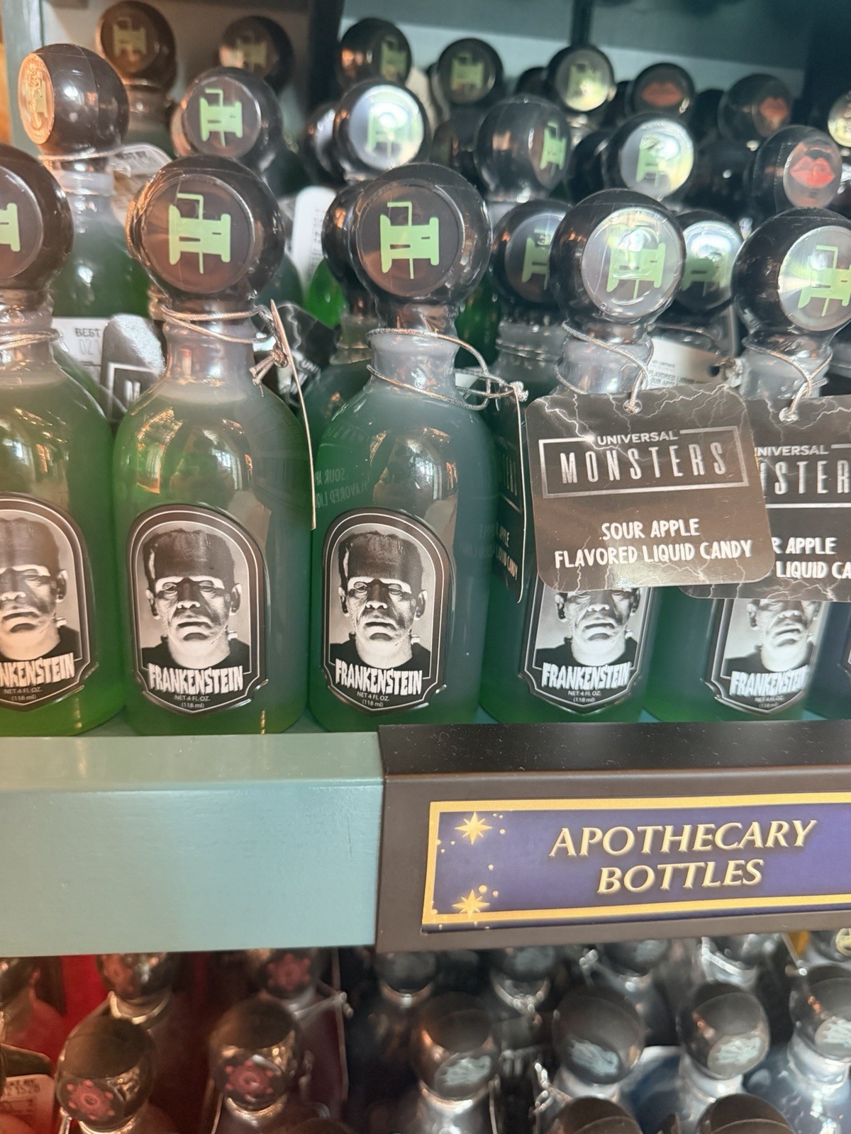 Dark Universe Universal Monsters Apothecary Bottle Liquid Candy Frankenstein
