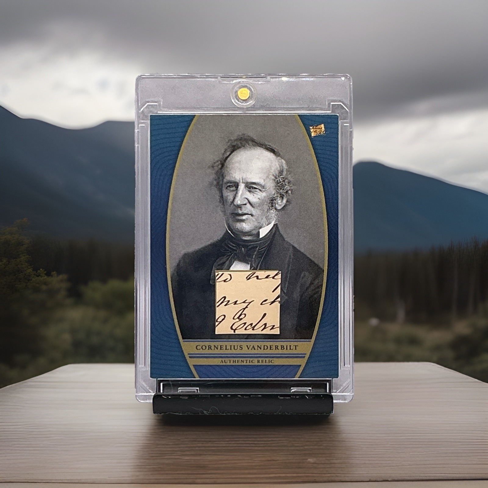 2024 Pieces Of The Past One Time Series Cornelius Vanderbilt Handwritten Relic