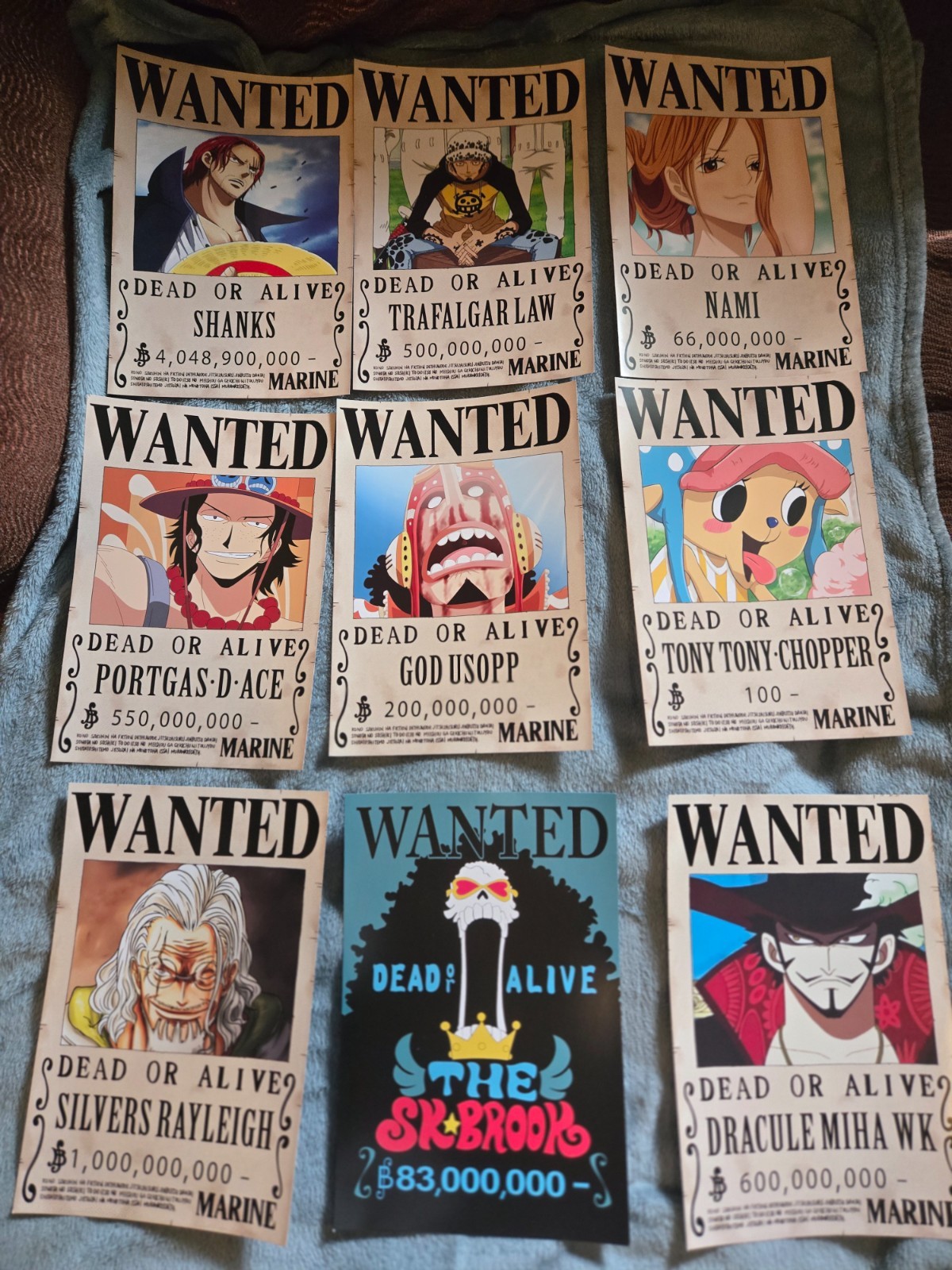 24 LOT Wanted Dead Or Alive Marine 8x12 Glossy Post Very Good 