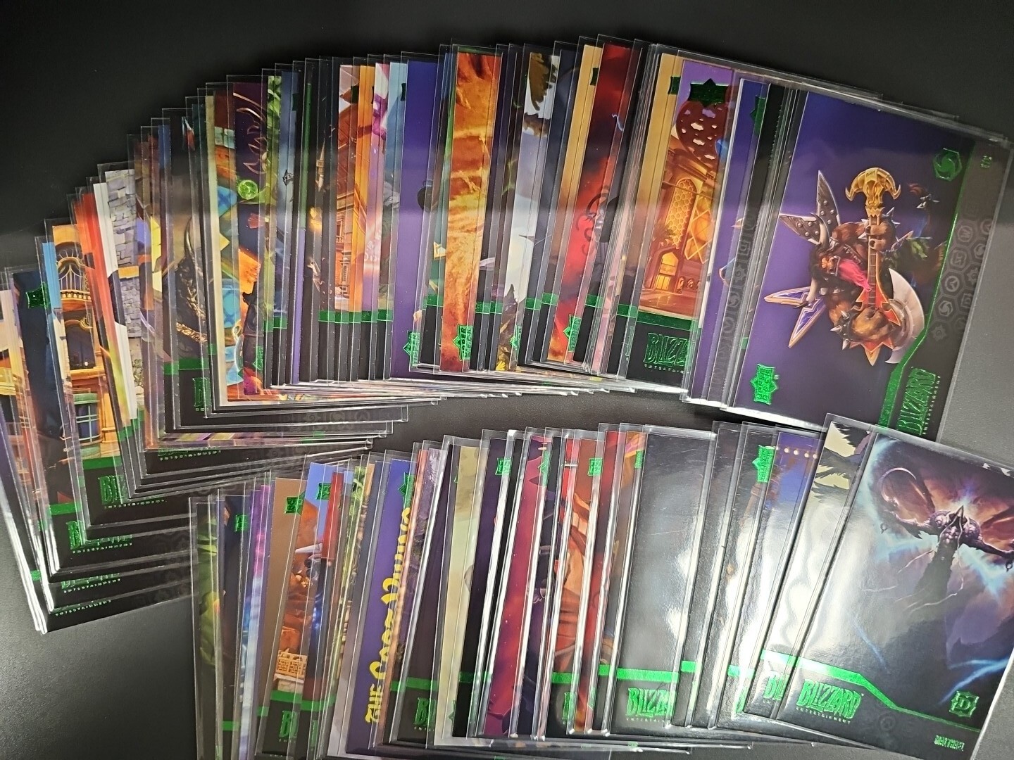 2023 Upper Deck Blizzard Legacy Collection Uncommon Green Foil Pick & Complete