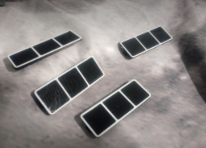 3 Pane Realistic Mattel Space 1999 Eagle POD WINDOWS SET OF 4 reproductions