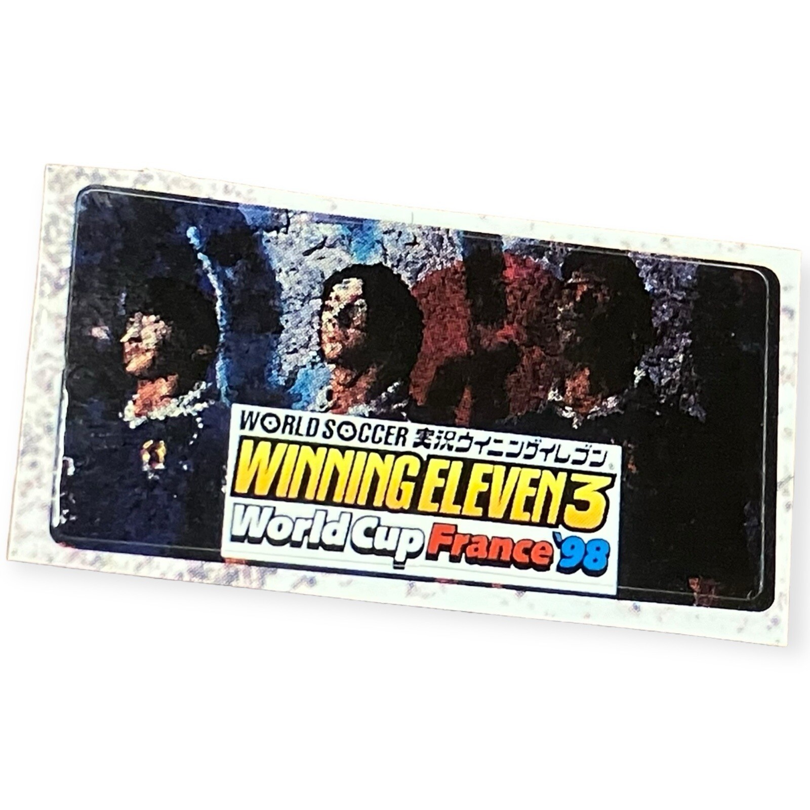 Superstar Soccer Pro Winning Eleven 3 World Cup France 98 Memory Card Sticker