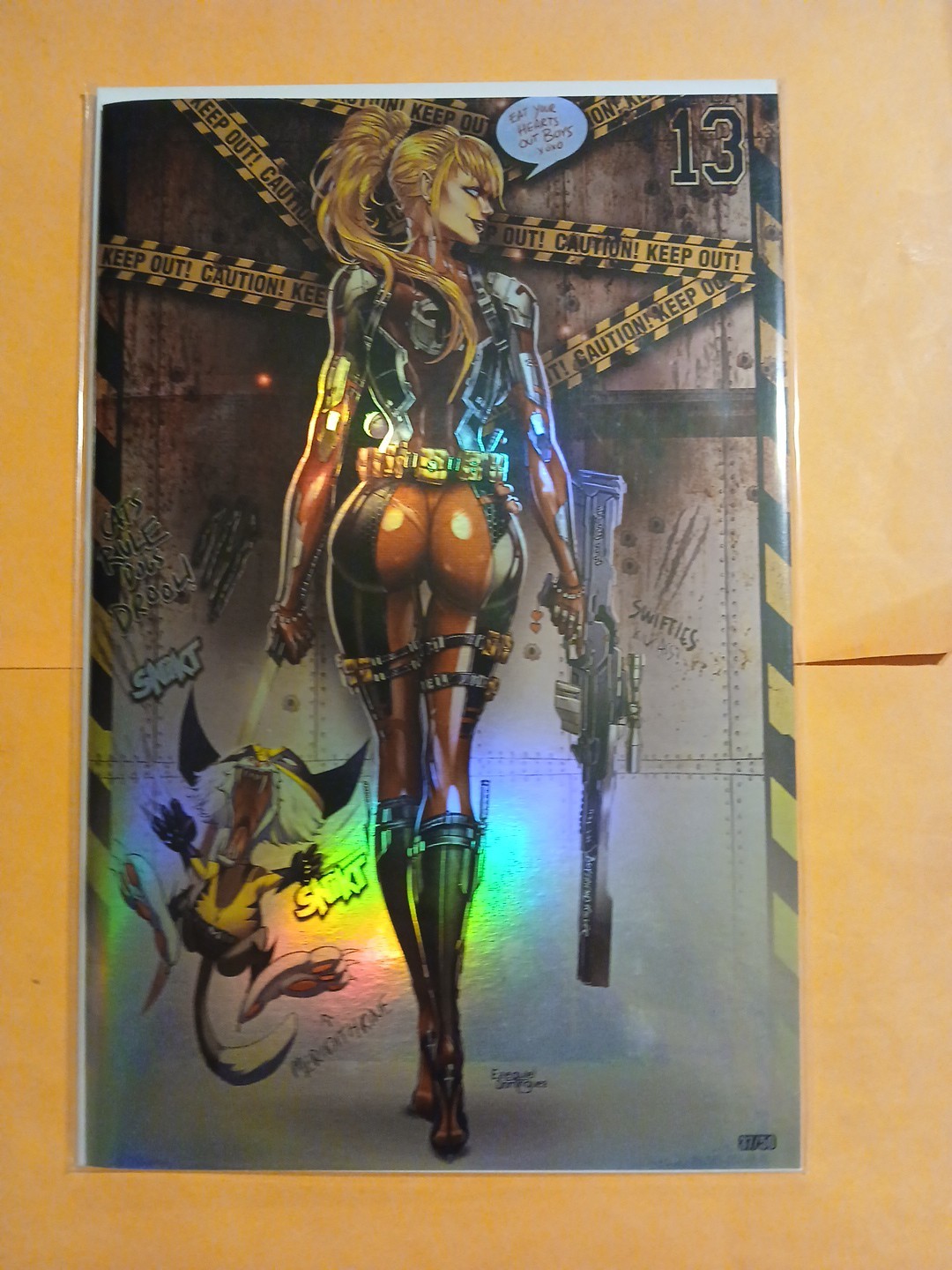 Female Force: Taylor Swift #2 Tyndall Deadpool Foil Virgin Limited to 50