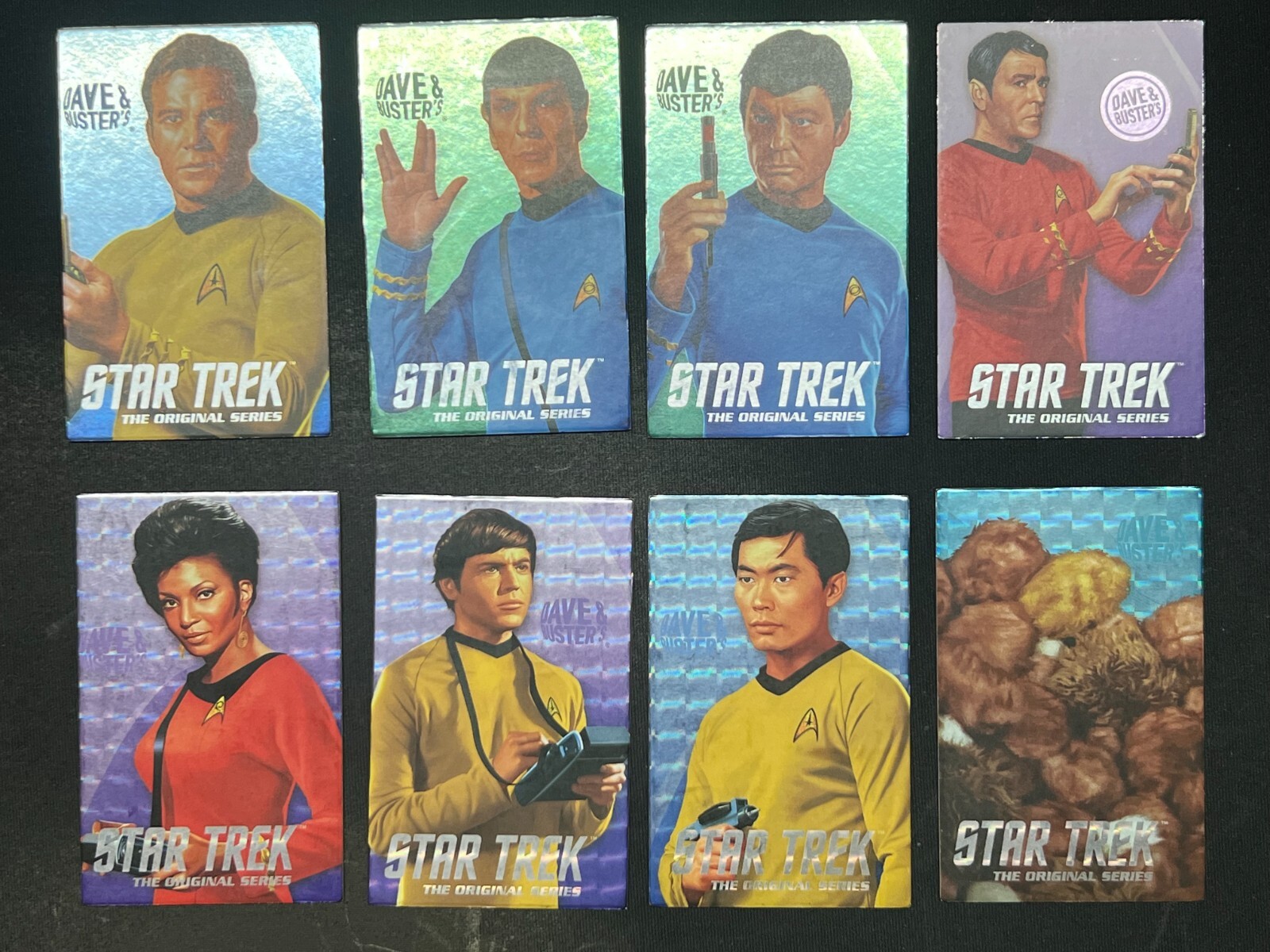 Dave and Buster Star trek The Original Series Complete Set Standard
