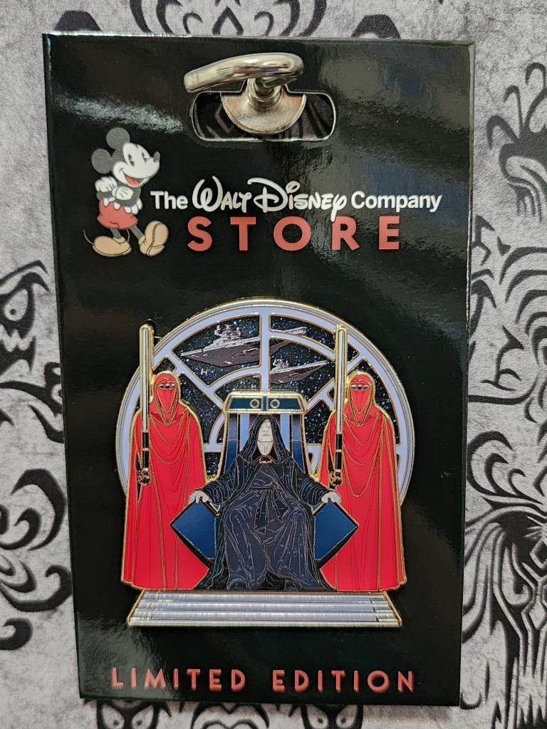 DEC WDCS D23 2026 Royal Chambers Emperor Palpatine Throne Star Wars Disney Pin