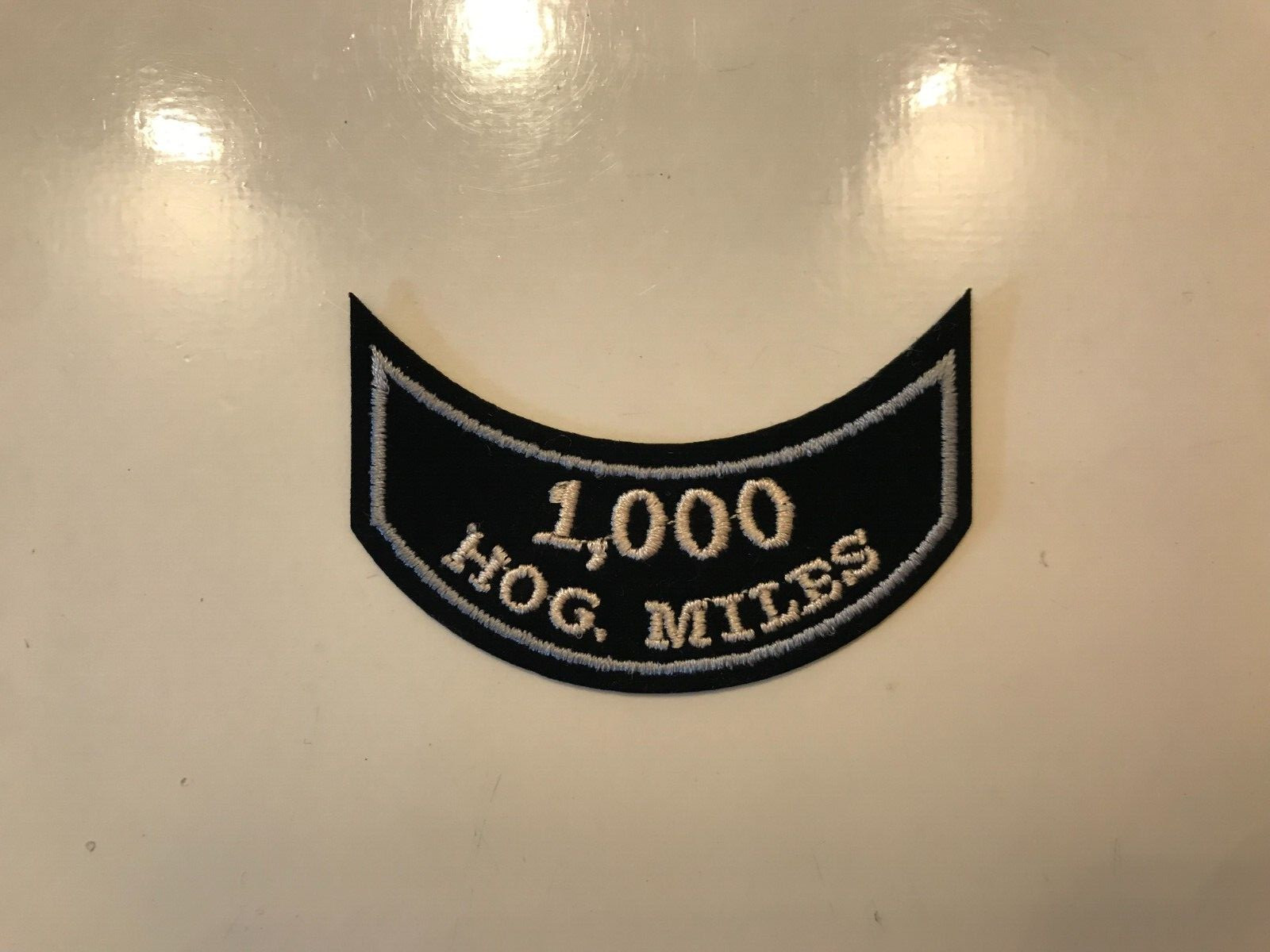 Harley Davidson Mileage Patches HOG Miles 5,000, 10,000 25,000 40,000 100,000