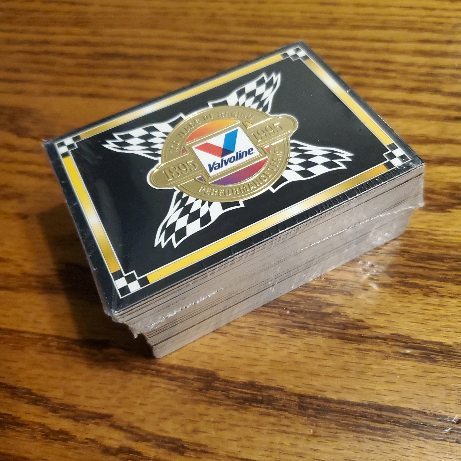Valvoline 100 Years of Racing Performance Team 1995 Trak Card Sealed set