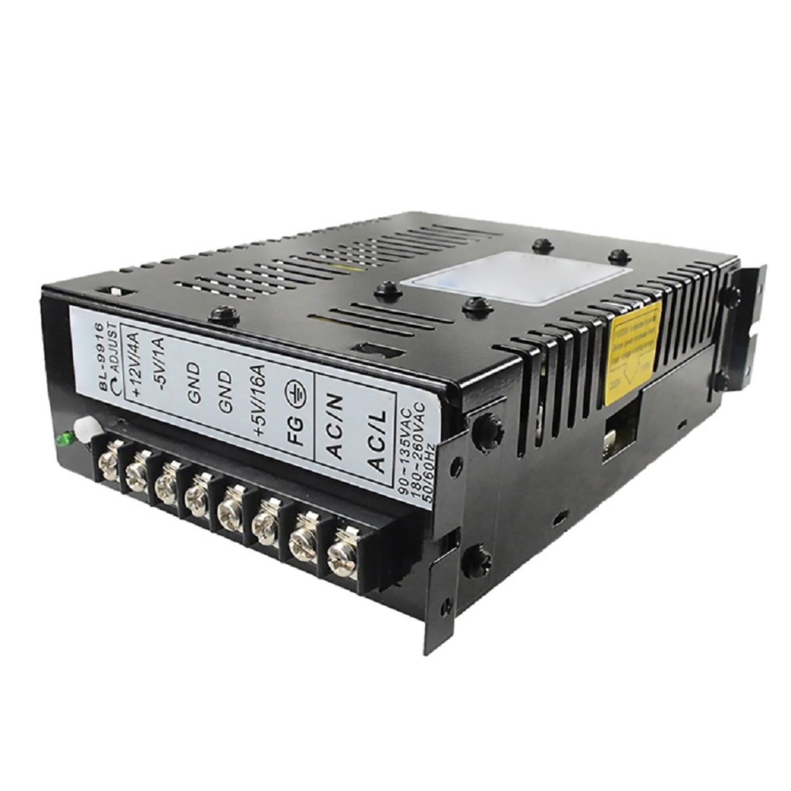 Universal JAMMA Arcade Switching PSU Power Supply 110V/220V, 16A +5V +12V -5V