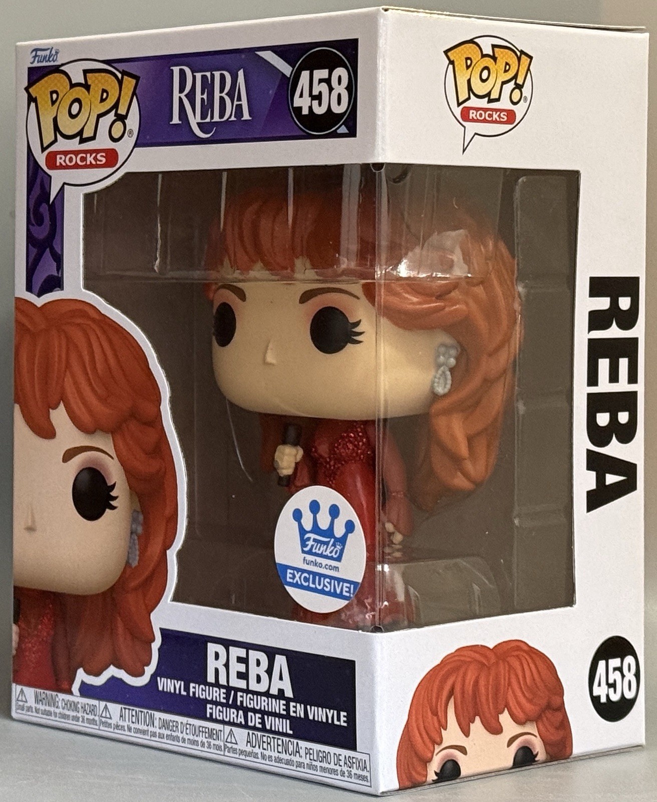Funko Pop Rocks: Reba McEntire (1993 CMA Awards) #458