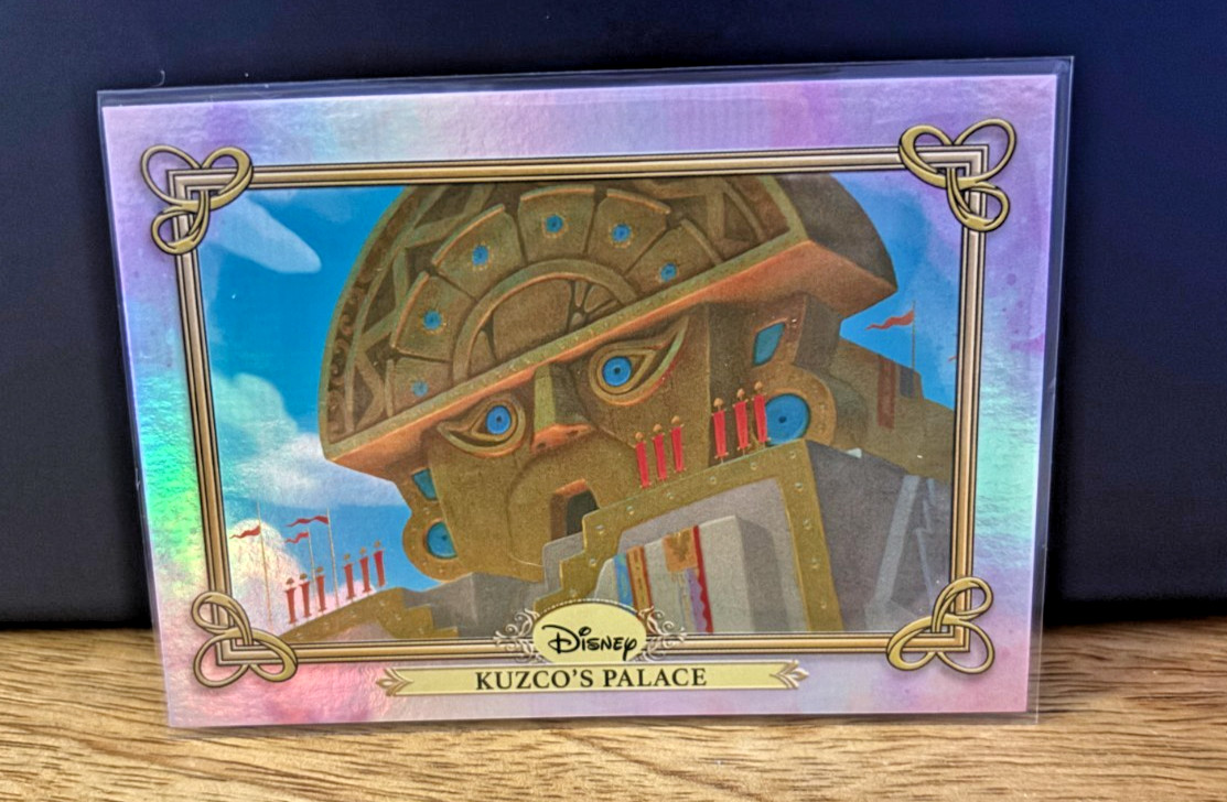 2025 Topps Disney Wonder Castles Cottages Casas Insert Kuzco\'s Palace #C-13