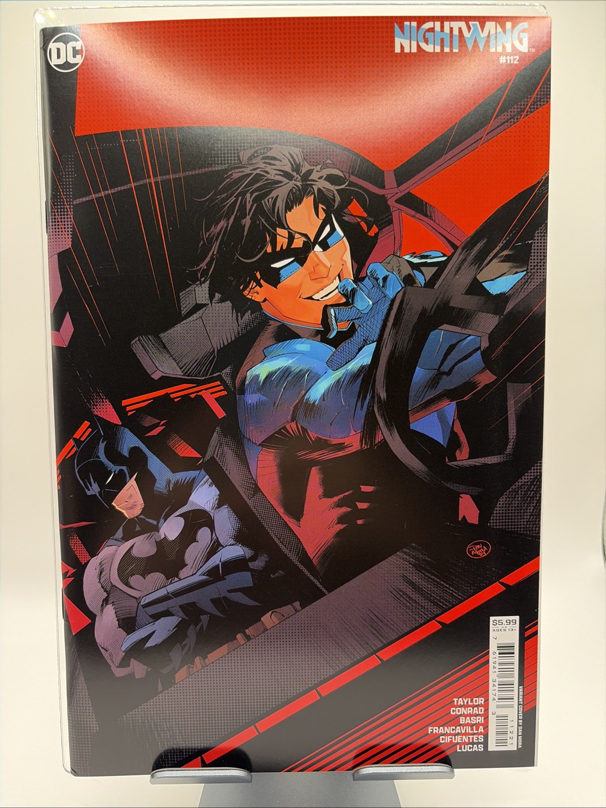 Nightwing #112 Dan Mora Variant Cover DC Comics 2024 VF/NM Batman