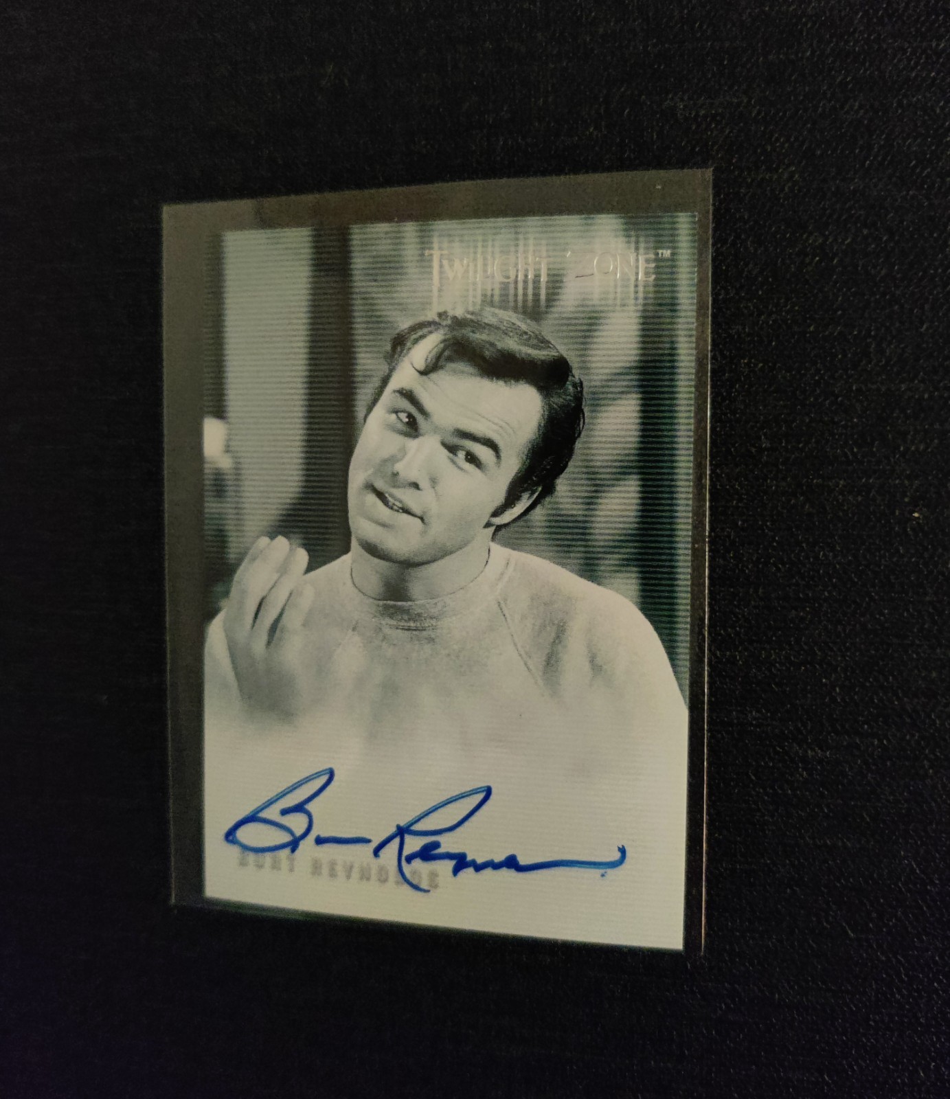 2000 Twilight Zone Rittenhouse Burt Reynolds Autograph Card A-22 The Bard S2