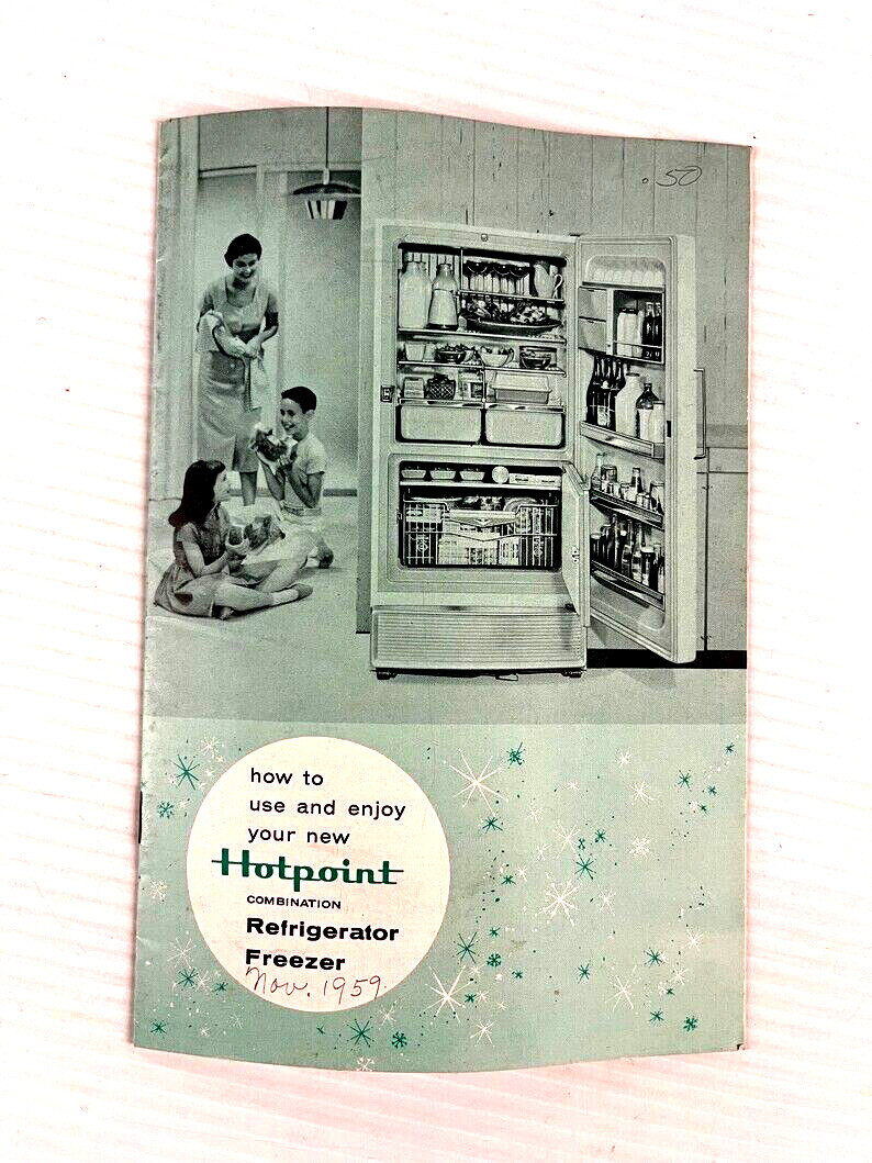 How to Use and Enjoy Your New Hotpoint (Vintage Manual) – 1958 Booklet