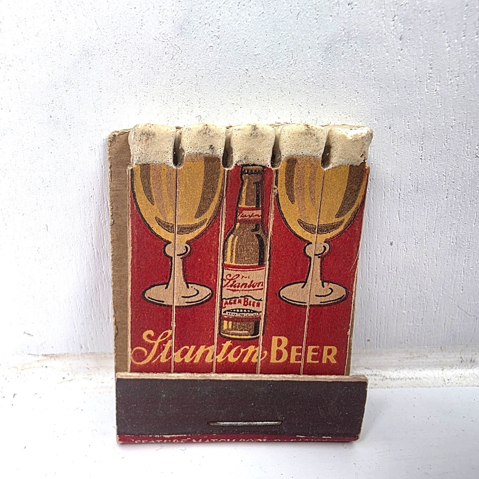 Vtg 40s Stanton Brewery Troy NY \
