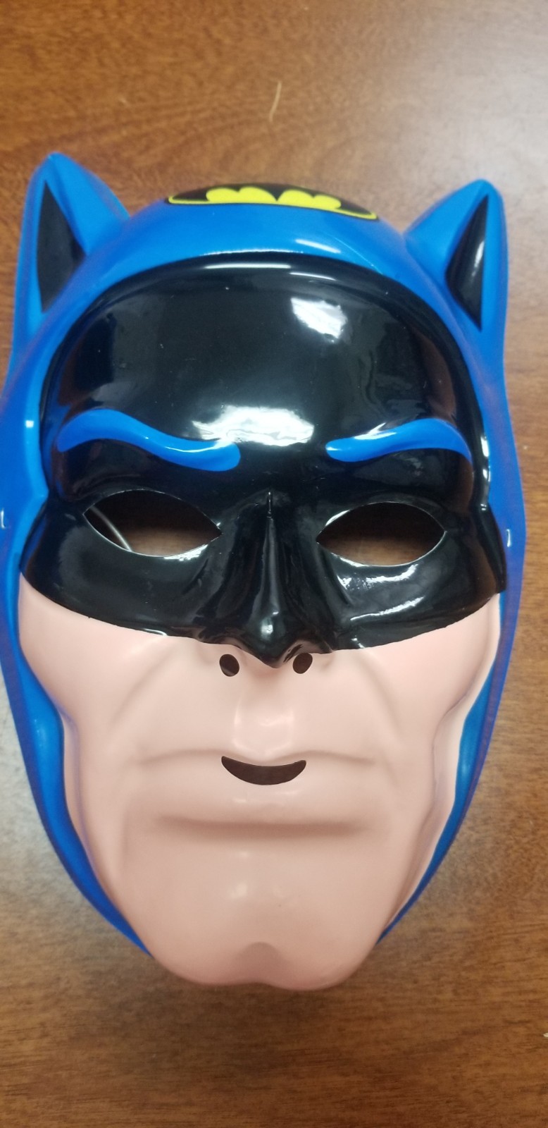 Vintage Batman Halloween Plastic Mask Ben Cooper NOS- NEW WITH TAGS🎃