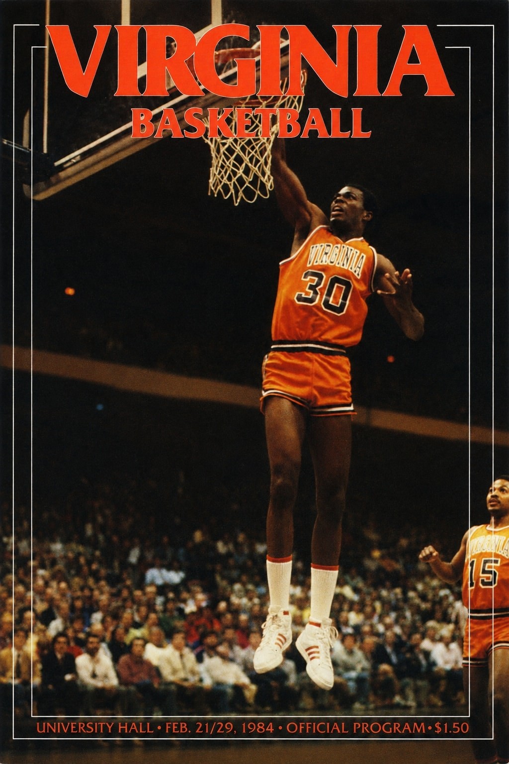 1984 Virginia Basketball Poster 🏀 24x36\