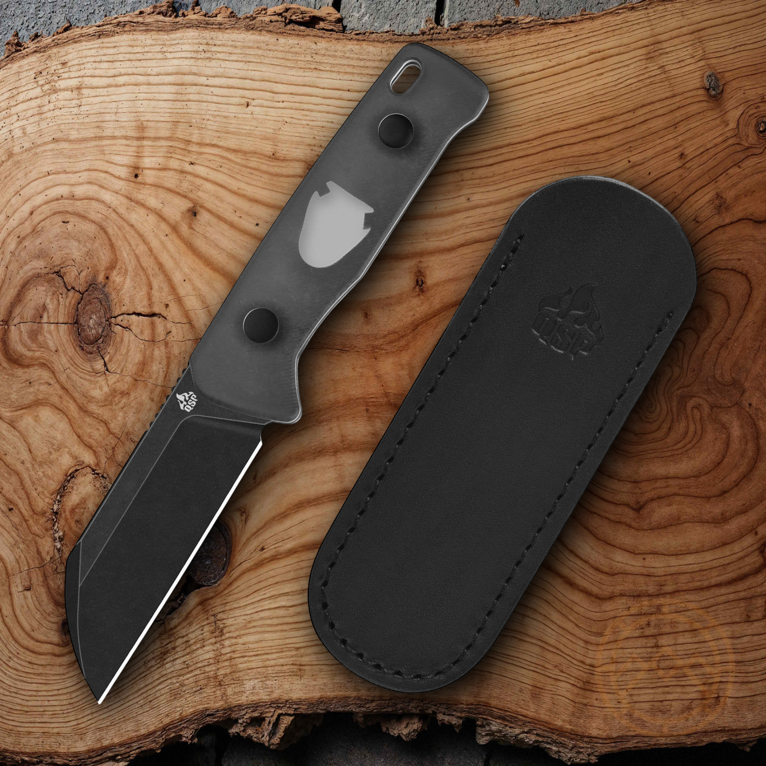 QSP Knife Baby Penguin Fixed Knife 2½