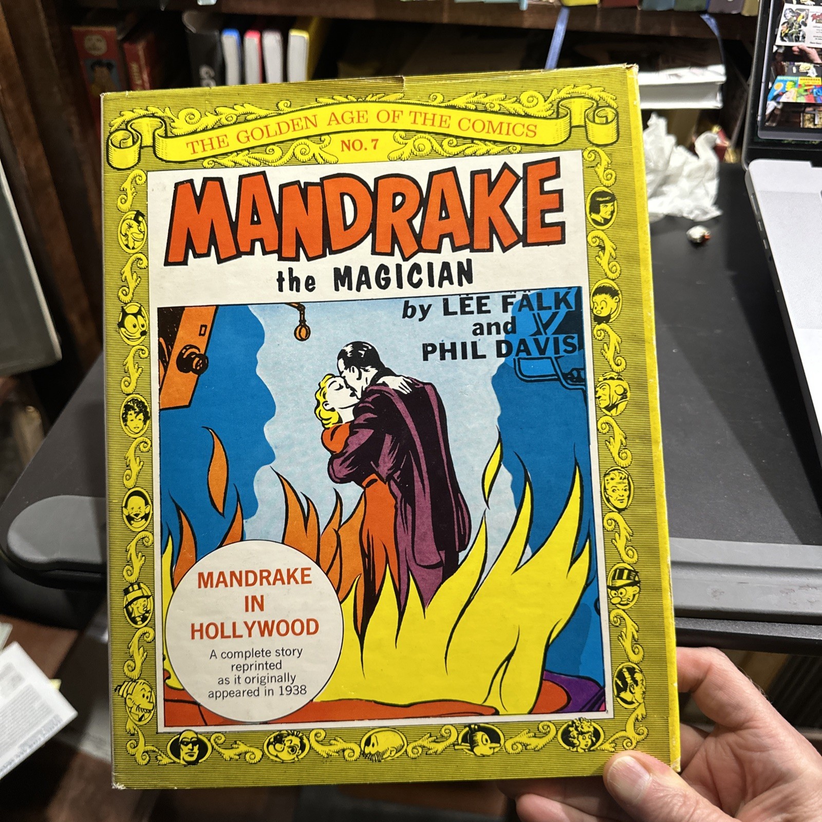 MANDRAKE THE MAGICIAN - MANDRAKE IN HOLLYWOOD 1938 - Lee Falk & Phil Davis 