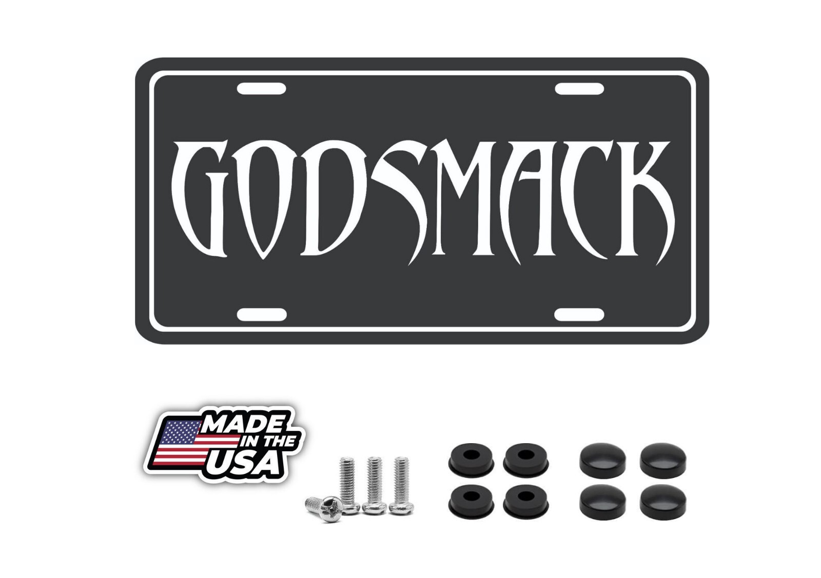 Godsmack license plate metal wall sign front tag vanity plate - Music Band
