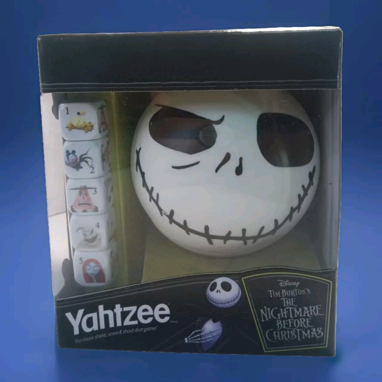 Yahtzee Nightmare Before Christmas 🩻 Freddy Skeleton Legendary Figurine