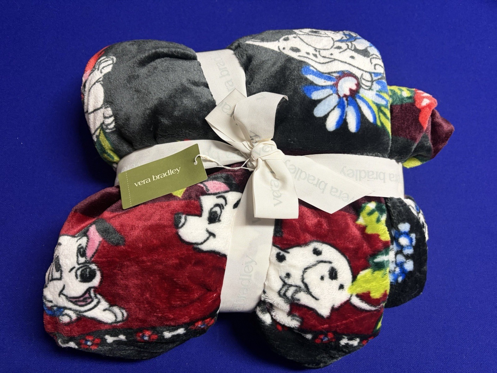 Vera Bradley Disney 101 Dalmatians Plush Throw Blanket 50\