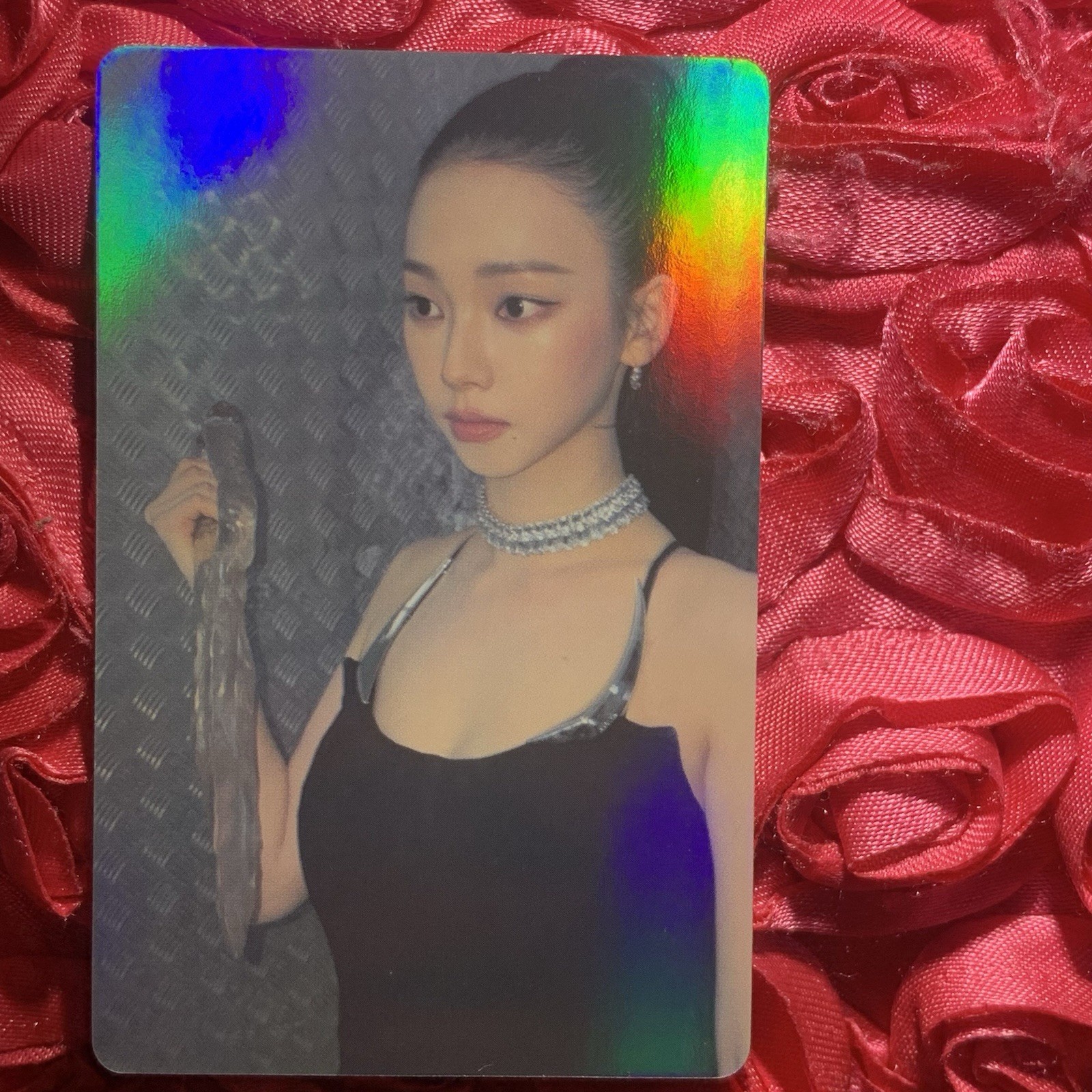 Karina AESPA RICH MAN KPop Idol Pretty Goddess Photo Card Born Glam