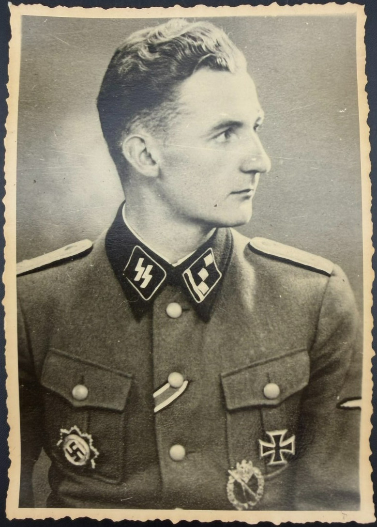 German Commander of the 11th SS Volunteer Panzer Grenadier Division “Nordland”