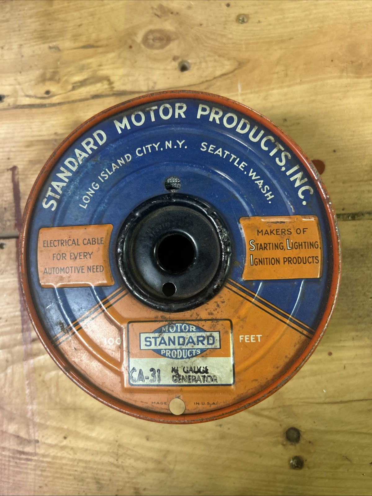 Standard Motor Products Wire NOS Made In Long Island City NY and Seattle WA