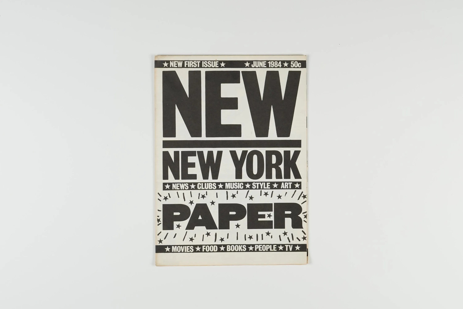 New York Paper June 1984 Extremely Rare First Issue