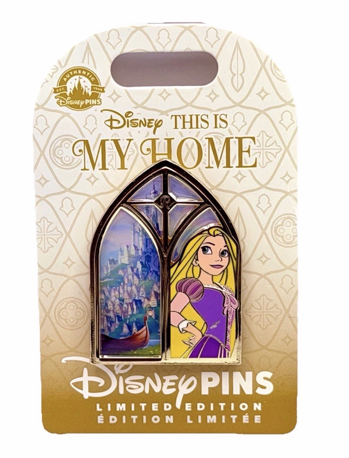 Disneyland “This Is My Home” Collection Series Pin 2024 Rapunzel Tangled LE 2500