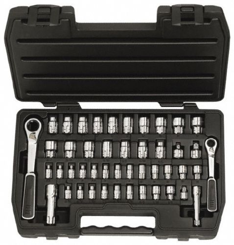 GearRatchet Drive Set-1/4in and 3/8in Drives 46-pc SAE & Metric Set #8946