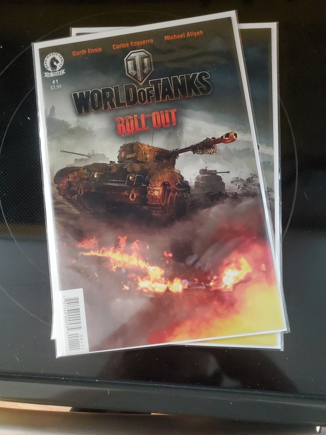 WORLD OF TANKS #1 (2016) Roll Out Garth Ennis 1st Printing Dark Horse Comics