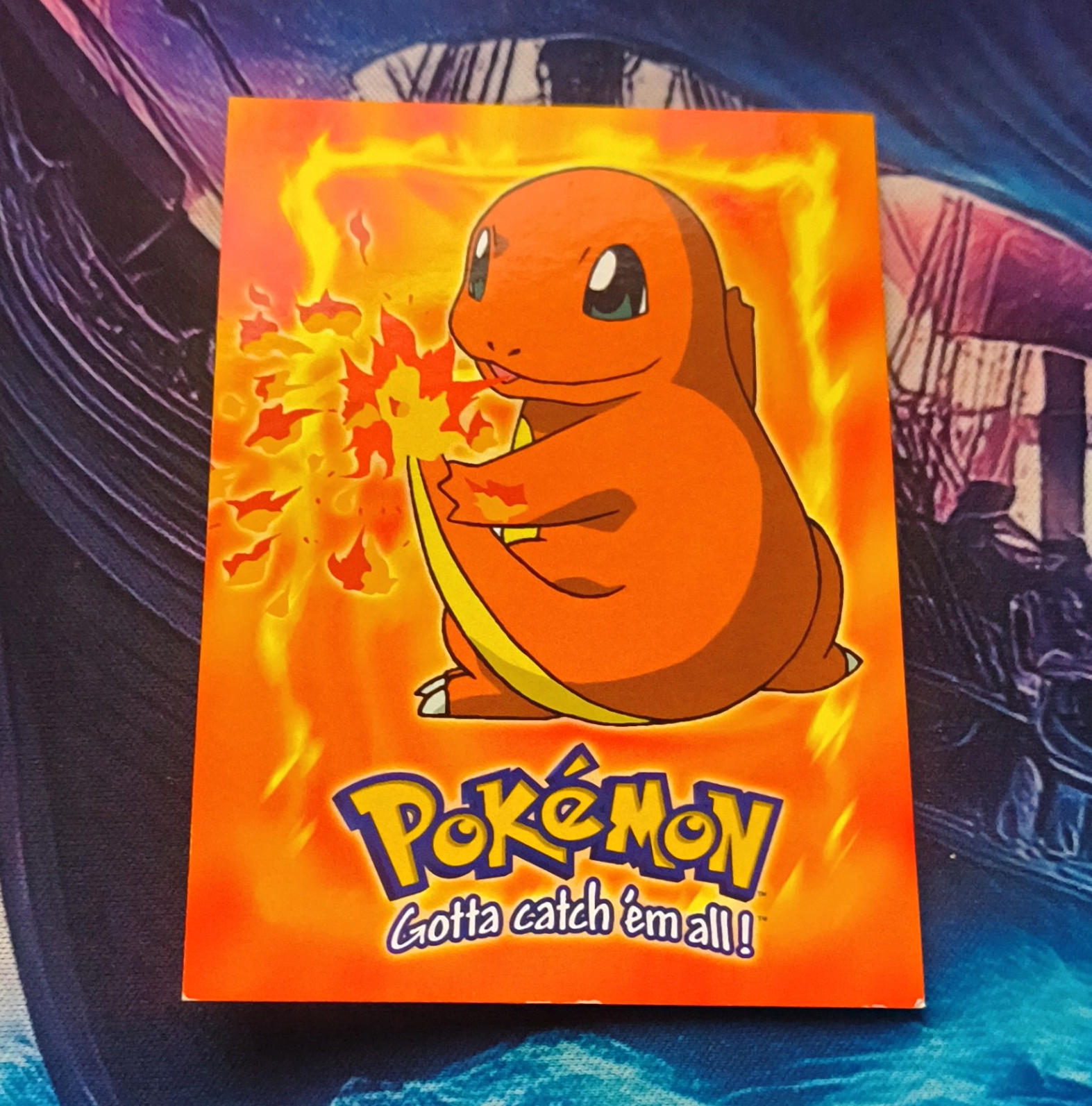 Topps Pokemon Gotta Catch \'Em All Stage 1 #04 Charmander E4/12 Insert 1999